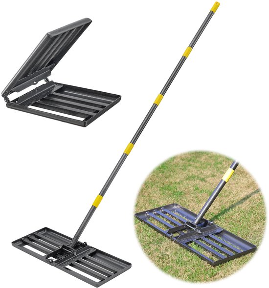 Vouwbare Tuinhark met Handvat - Opvouwbaar en Ruimtebesparend - Hoogwaardige Metaalconstructie