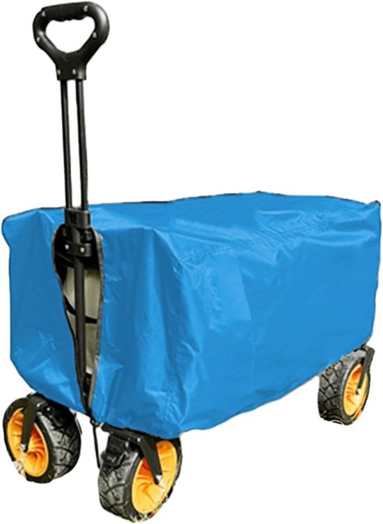 Vouwbare Tuinkar van 210D Oxford Stof, Waterdicht en Stofbescherming voor Tuin en Camping, Ideaal voor Boodschappen en RV Gebruik