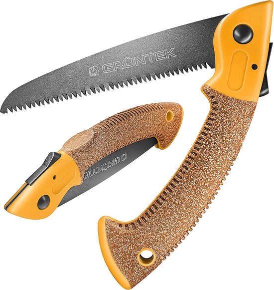 Vouwzaag 180 mm - Ergonomische Kurkgreep & Teflon Gecoat Zaagblad voor Buiten van Fiskars