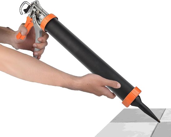 Vulapparaat Patronen - Kitdispenser Bouwkit - Tegelwerken Badkamerrenovatie - Automatische Afsluiting Antislip - 49.5 x 20 x 6 cm van Merkloos	