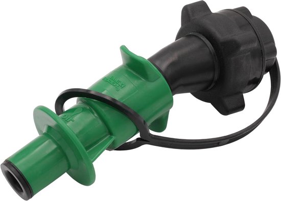 Vulsysteem Kettingolie - Olie Vulhulp - Kettingzaag Onderhoud - Automatische Stop - 21mm Diameter - Zwart