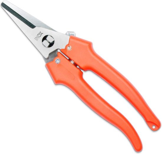 W-Selected Veelzijdige Allesknipper - 19 cm - Oranje met Sluiting van Wüsthof