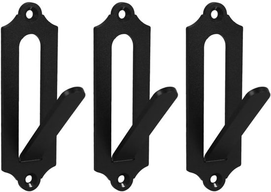 Wandgemonteerd gewei opknoping gereedschap - 3 STKS met schroeven voor opknoping herten antilope geit beer schedels van Kolpo