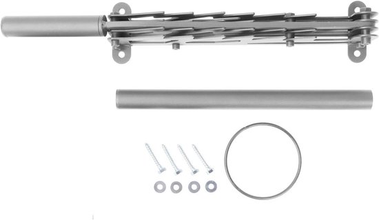 Wandmontage Aanmaakhout Splitter - Log Splitter - Afneembare Krachtige Thuis Houtsplitter - Handmatige Log Splitter Brandhout Cracker 57 X 10 cm (Zilver). van Generic