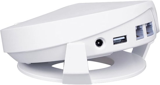 Wandmontage voor Deco M9 Plus Mesh-systeem - Stevige beugelhouder - Ruimtebesparende routerhouder - Plug-in zonder rommelige draden of schroeven (1 stks) van Merkloos	