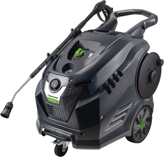 Warmwater hogedrukreiniger instapmodel - werkdruk 130 bar - 540 l/h - 90°C - 2,7 kW 230 V Cleancraft HDR-H 55-15 230V van Merkloos	