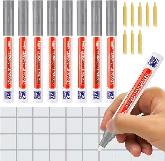 Waterdichte Fugenstift voor het Repareren van Fugen - 8 Stuks van Merkloos	
