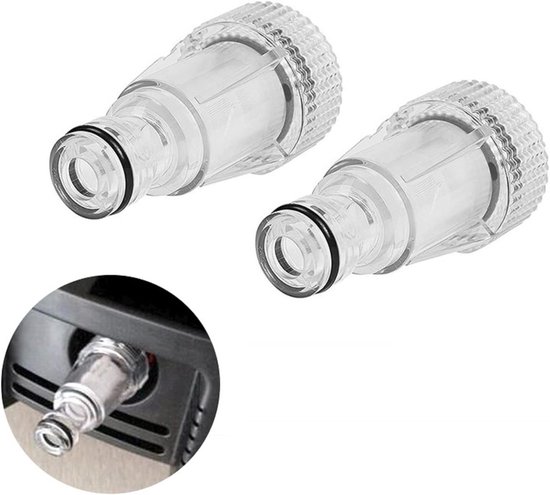 Waterfilter voor hogedrukreiniger - waterinlaatfilter - 2 stuks