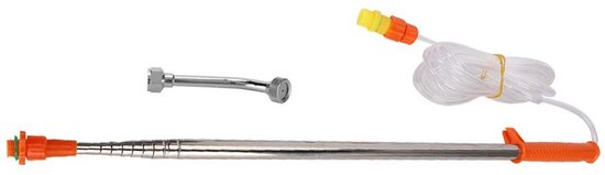 Watering Wand - Hose Sprayer Rod - Fruit Bomen Besproeien - Telescopisch Uitschuifbaar - Niet Gespecificeerd - Zilverkleurig