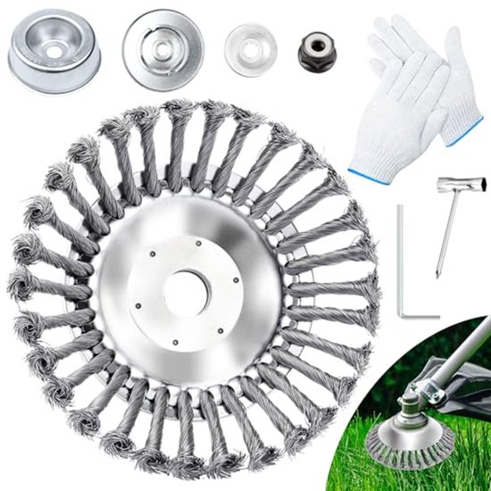 Weed Brush 200mm voor Borstelsnijder en Tuin van Merkloos	