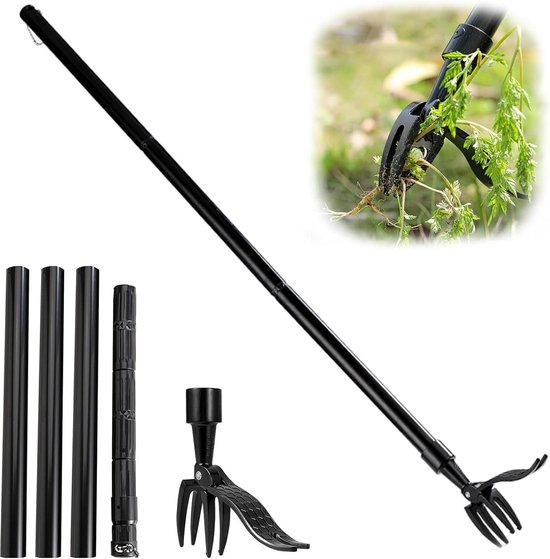 Weed Cutter - Length 100 cm - New Removable Weed Removal Tool - No Bending Required - Ideal Tool for Garden Maintenance van Merkloos	