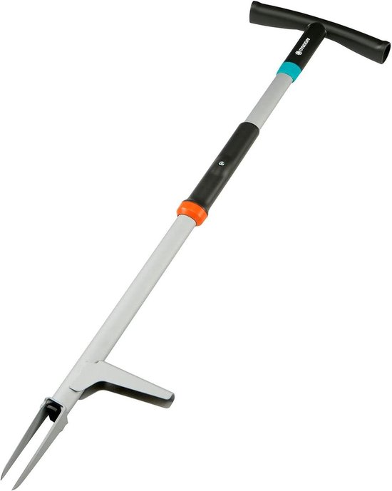 Weed cutter with hardened steel ejector for efficient weed removal - Gardena Duroplast coating van Merkloos	
