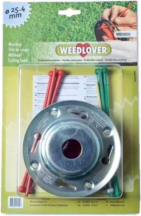Weedlover - Maaikop - 25,4 mm - Bosmaaier van Weedlover