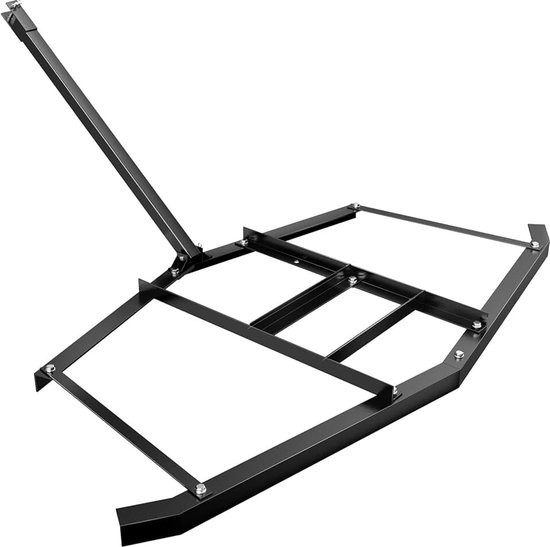 Weide-eg 172 x 90 cm egge voor gazonmaaier zitmaaier ATV, UTV sleep-eg voor bodembewerking, verspreiding en egalisatie