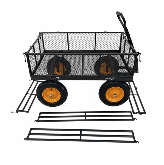 Westmann Transio - Metalen transportwagen met luchtbanden van Merkloos	