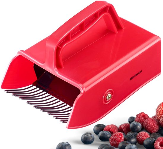 Westmark Bessenplukker – Ideaal voor het plukken van bosbessen en andere wilde bessen, Voor de tuin, Zonder Scherpe Randen, Ergonomisch Handvat – BPA–vrij