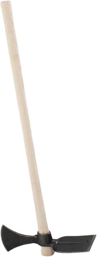 Wiedehopfhak Dubbelzijdig - Hak Bijl - Tuinwerk Wortels - Gehard Staal - 105 cm Steel - Niet gespecificeerd