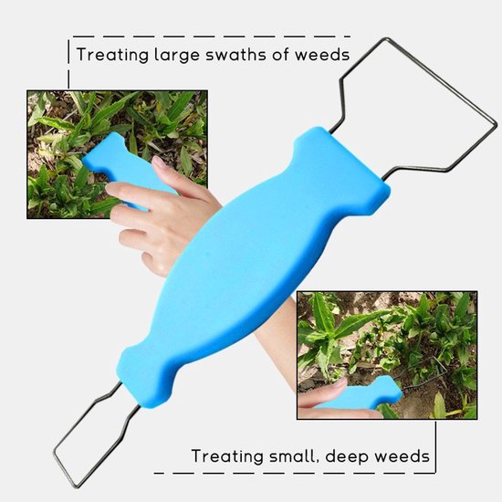 Wieder, onkruidverdelger, tuingereedschap voor buiten, tuin- en moestuinaccessoires, wieder - blauw van Merkloos	