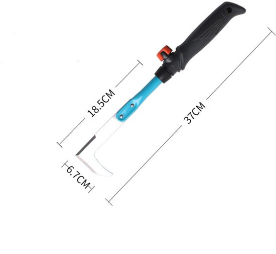 Wieder: Wieder voor het verwijderen van mos en onkruid uit voegen, dubbelzijdig scherp mes van gehard roestvrij staal van Wieder