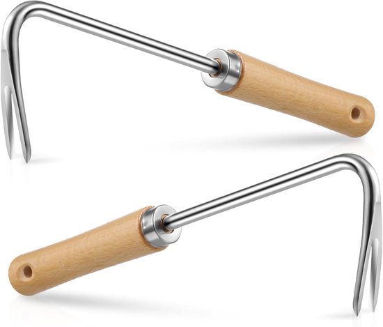 Wiedgereedschap Set - Hand wied - Onkruid verwijderen - V-vormige vork - M - Zoals getoond