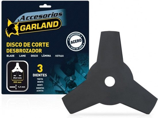 Wiedschijf Garland 3D 25,5 cm van Merkloos	