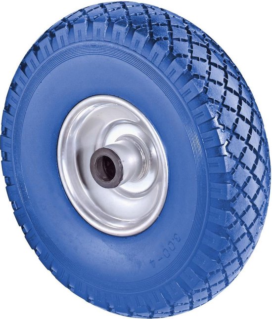 Wiel Polyurethaan Lekvrij 260X85Mm Blauw Stalen Velg van Güde