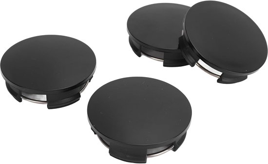 Wieldop - Wiel Center Naafdop - Center Hub Cap Cover - Buitendiameter 57 Mm - Binnendiameter 50 Mm - Universeel voor auto's - Zwart - Set van 4 - Autoaccessoires - Naafdoppen van Masta Manufacturing