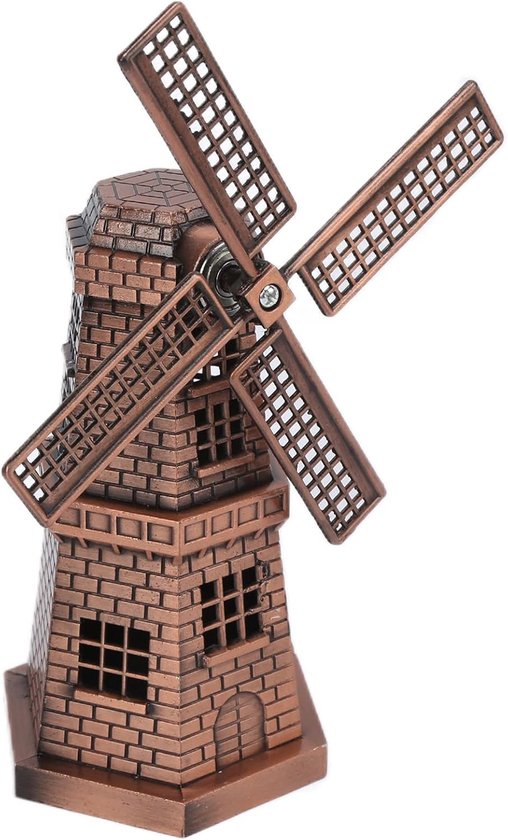 Windmill Decor, Carefully Polished Edges and Portable Mini Windmill, Exquisite Craftsmanship, No Scratching Hands, Personalized Decoration for Living Room van Merkloos	