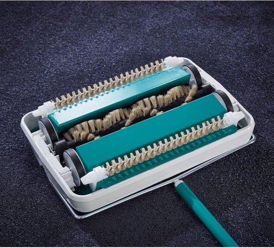 WNHB® Tapijtveger - Handmatige vloerreiniger - Krachtige reiniging voor tapijt en vloerkleed van WNHB