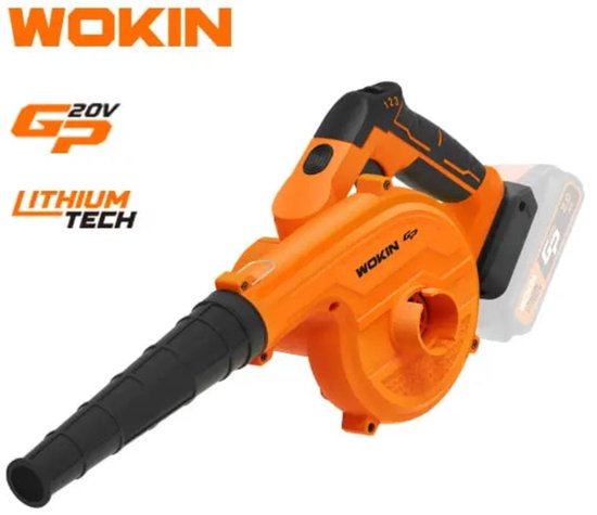 WOKIN ACCU BLAZER 20V LI-ION / Accu blad blazer / kleine tuin blad blazer van Merkloos	