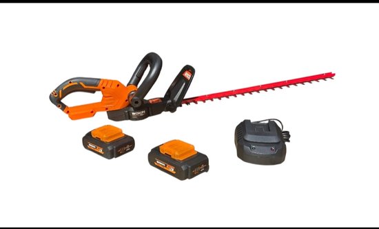 Wokin accu heggenschaar Inclusief 1 x 20 volt accu 4 Ah + 1 x accu lader van Merkloos	