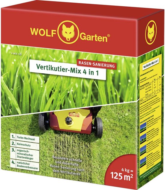 WOLF-Garten 3851620 Verticale mix 4-in-1 1 stuk(s) van WOLF-Garten