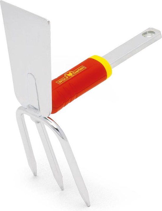 WOLF-Garten Dubbelhak iL-M 3 - Multi-Star® - Bodembewerking - werkbreedte 8cm - 3-tands - exclusief steel van Merkloos	