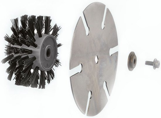 WOLF-GARTEN E-MULTI-STAR VERVANGINGS AFKANTMES + BORSTEL VOOR ED 16 EM RANDTRIM HULPSTUK van WOLF-Garten