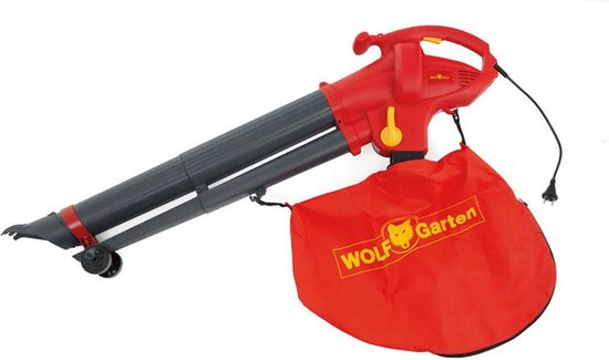 WOLF-Garten Elektrische bladblazer LBV 2600 E - motor 2600 Watt - opvangzak 50 liter - reductie ratio 10:1 van Merkloos	