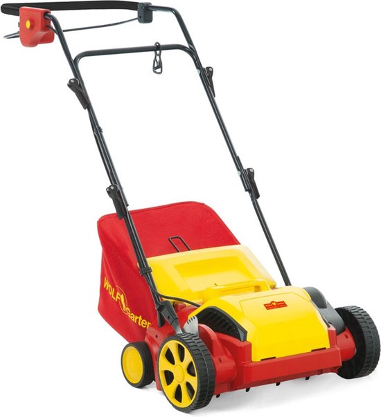WOLF-Garten Elektrische verticuteermachine VA 303 E - werkbreedte 30 cm - opvangzak 35 l - 1300 W motor - moshark - verticuteren - opvangen