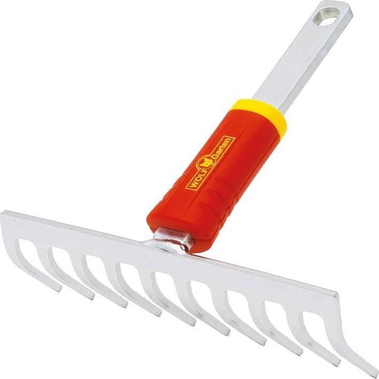 WOLF-Garten Hark 10 tands DS-M 19 - werkbreedte 19 cm - Multi-Star® - Bodembewerking - Exclusief steel van Merkloos	