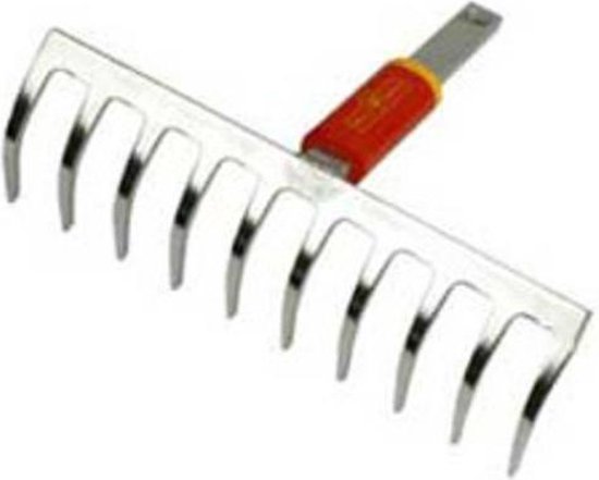 WOLF-Garten Hark 12 Tands DR-M 30 - werkbreedte 30 cm - Multi-Star® - Bodembewerking - Exclusief steel van Merkloos	