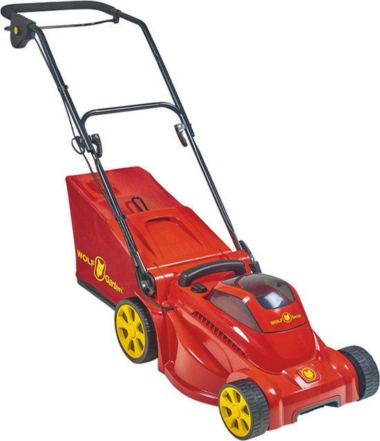 WOLF-Garten Lycos 40/400 M 40V Li-Ion accu grasmaaier set (1x 5,0Ah accu) - 650W - 40cm van WOLF-Garten