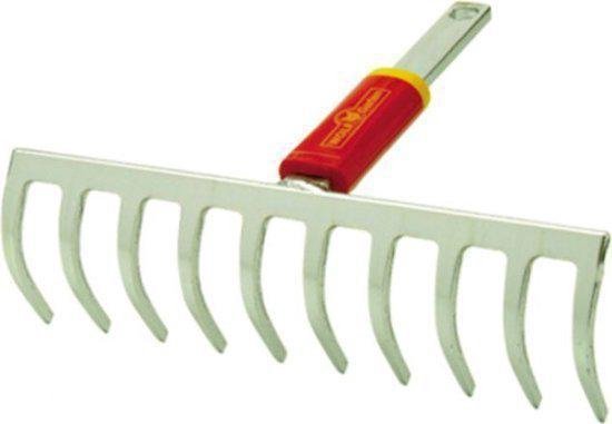 Wolf Garten MultiStar Hark - 10-Tands - 25 cm - DR-M 25 - Exclusief steel van Merkloos	