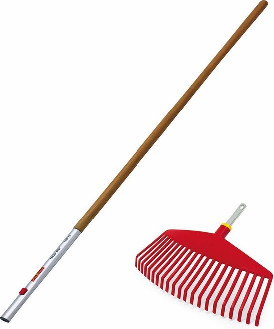 WOLF-Garten MultiStar® UI-M - Bladhark - 42 cm - Inclusief ZM 140 steel van 140 cm