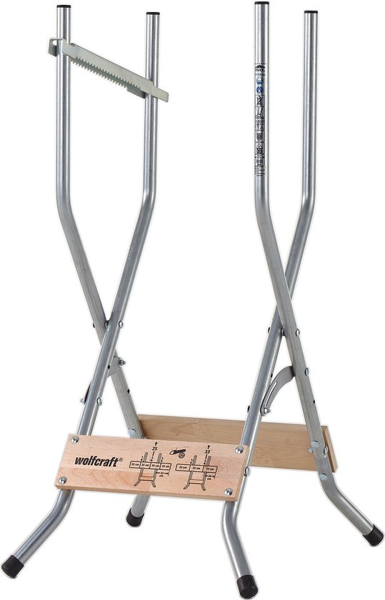 wolfcraft - Professionele Zaagbok - Voor kettingzaag - Hout - Opbouwbare, stabiele zaagbok voor brandhout - 5119000 - 10 JAAR GARANTIE van Wolf.