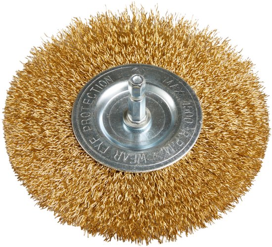 Wolfgang borstelset voor Electrische onktuidborstel - Set 2 - voegenborstel - stalen en Nylon borstel - Ø10cm