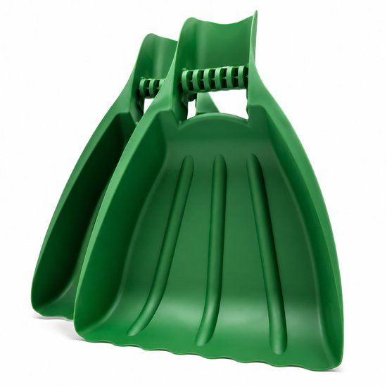 Work-it bladgrijpers - groen - 50 x 34 cm - set van 2 - kunststof