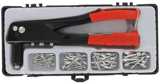 Work-It popnageltang met 100 popnagels in diverse maten van Work-It