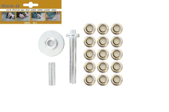 Work-it Zeilringen slagset 33 delig van Work-It