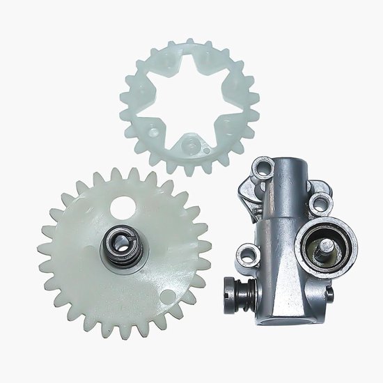 Wormwiel Oliedoseerset Past op STIHL MS380 MS381 038 038AV 038 Super Magnum - Onderdelen voor MS 380 381 Kettingzaag 11196403200 van Hicello