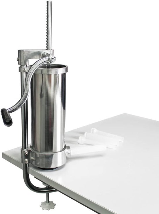 Worstenvulmachine 3,5 liter - Ideaal voor het maken van worsten thuis van Merkloos	