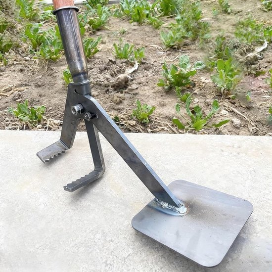 Wortel Verwijderaar - Onkruidtrekker - Tuinonderhoud - Hefboomprincipe - 92 cm - Zilverkleurig