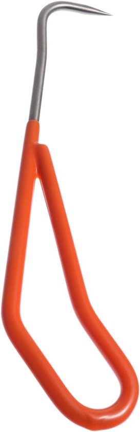 Wortelhaak - Wieder Gereedschap - Onkruid Verwijderen - Enkele Klauw Ontwerp - 22 cm Lengte - Oranje Handvat van Merkloos	